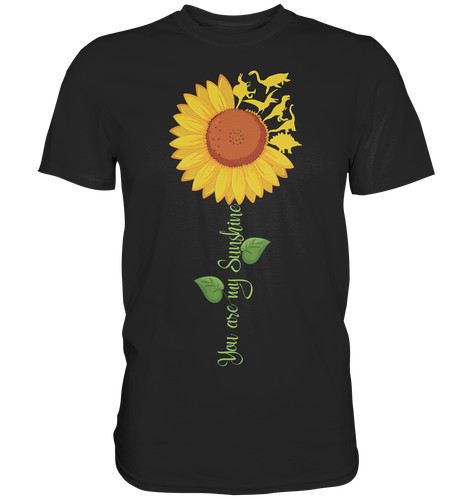 Dino sonnenblumen shirt - dino,