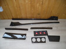 Audi Coupe Cabrio Dekorleisten Armaturenbrett Mittelkonsole Set Wurzelholz Holz