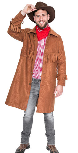 Mantel cowboy kostüm - cowboy, mit