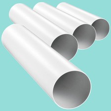 Lüftungsrohr Luftkanal Rundkanal Abluftrohr Abluftkanal Rundrohr Rohrleitung PVC