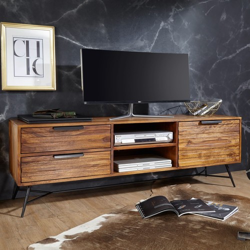 Finebuy lowboard sheesham - finebuy,