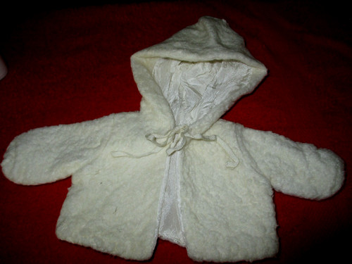 Hübsche babypuppenjacke mit - hübsche,
