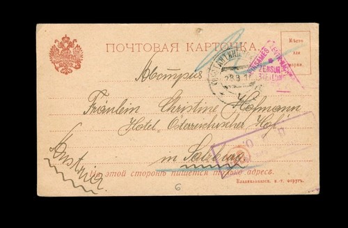 Russland 1917 wk1 zensur - russland,