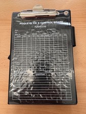 Pooley's CB-5 Control Board Kneeboard Kniebrett Privatpilot mit Stifthalterung