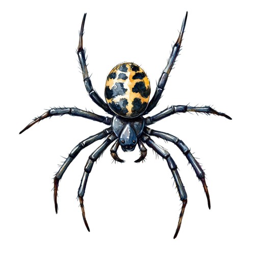 Sticker spinne - 2x,