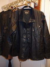 BARBOUR International Beech: Herren Wachsjacke, Gr. XL, navy