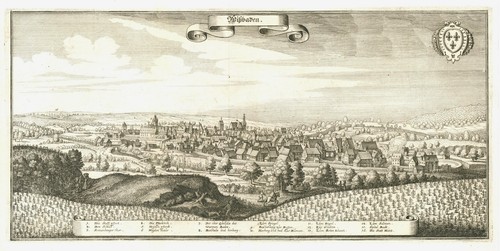 Wiesbaden gesamtansicht - wiesbaden,
