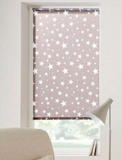 Rollo Stern Motiv 100x150cm Klemmfix Lichtschutz ohne Bohren Easyfix Star Muster
