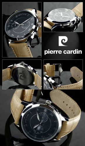 Pierre cardin herrenuhr - pierre, ronde