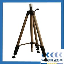 Kurbelstativ Laserstativ 0,75 - 2,86 m für Baulaser inkl. Tasche hedue 1085