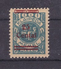 Memel Mi Nr. 221 V * mit