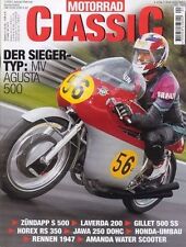 MC0201 + MV AGUSTA 500 + GILLET 500 SS + ZÜNDAPP S 500 + MOTORRAD CLASSIC 1 2002