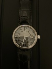 Locman Italy Tuttodondo, REF.  341, Schwarzes Lederarmband, Sehr gut erhalten