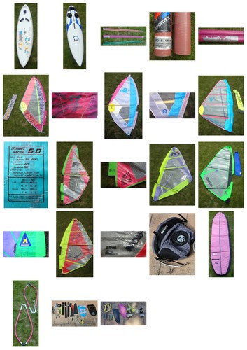 Windsurfausrüstung komplett