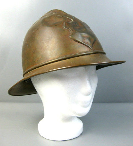 Alter feuerwehrhelm helm aus - alter,