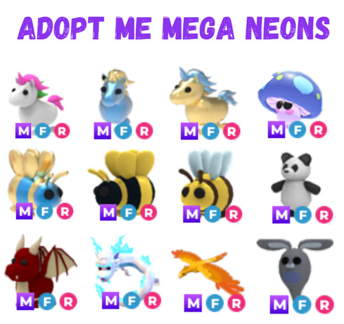 Roblox adopt mega - adopt, neon
