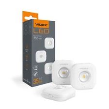 Akku LED Lampe Set mit Bewegungsmelder VIDEX Schrank Treppen Nachtlicht