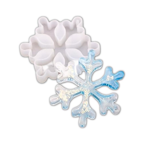 Silikonform schneeflocke - silikonform,