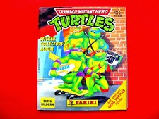 Panini 1990 TEENAGE MUTANT HERO TURTLES  Komplettsatz im Album