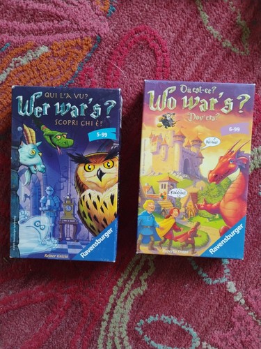 Wer war und wo - "wer, war's?"