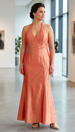 Magic nights abendkleid - magic, orange