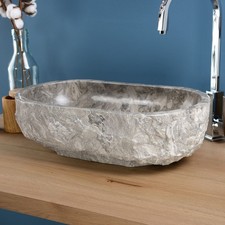 Marmor Steinwaschbecken 50 cm