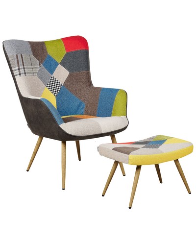 Trendy ohrensessel mit hocker - ohrensessel,