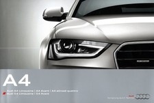 Konvolut - AUDI A4 + S4 Limousine - Avant - allroad quattro - Prospekte - 2014