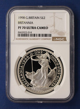 1998 Royal Mint 1oz Silber PP
