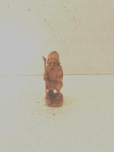 Holzfigur zwerg cm - holzfigur, hoch