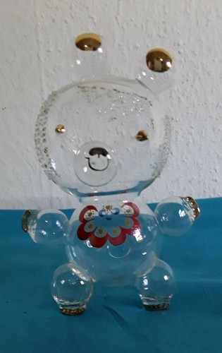 Großer glas bär teddy - großer,