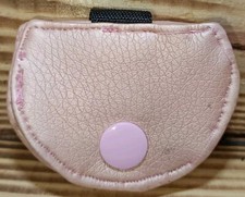 Hundemarkentasche / Hund / Kunstleder / Metallic Rose / Handgefertigt