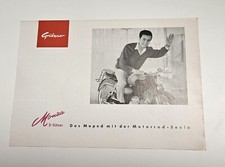 Original Prospekt Gritzner Monza 2 Sitzer Das Moped mit der Motorrad Seele...