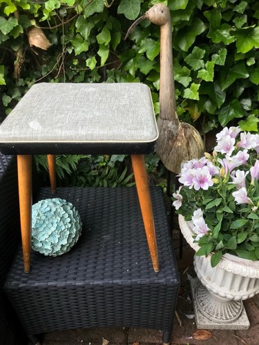 Vintage 50er jahre hocker - vintage,