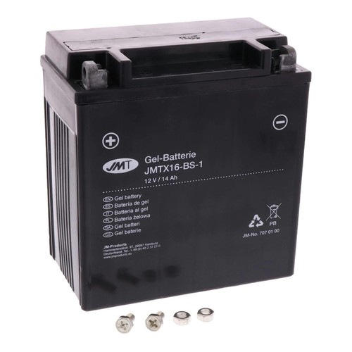 Jmt gel batterie ytx16 - gel,