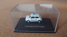 Modellauto Austin Morris Mini Cooper (Police) in Plastikbox