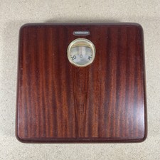 Vintage Personenwaage von Soehnle, Retro, Holz