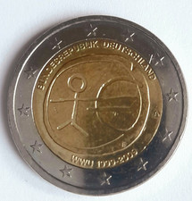 2 euro münze strichmännchen wwu 1999-2009