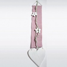 Wandobjekt Herz 100 cm Rosa