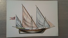 Postkarte Segelschiff