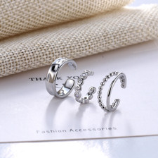 925 Sterling Silber Ear cuff