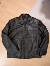 Herren Lederjacke dunkelbraun