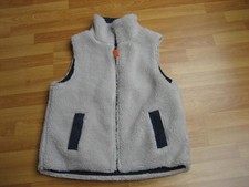 Outdoor Fell Wende- Weste von TCM Tchibo in Gr.  M 40-42 - wollweiß-dunkelblau