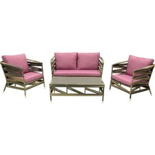 LOUNGESET LOUNGE SET GARTENMÖBELSET GARTENMÖBEL RATTAN POLYRATTEN OUTDOORLOUNGE