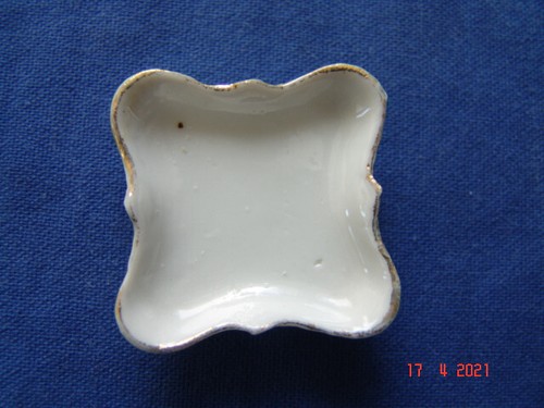 Puppengeschirr schale eckig - puppengeschirr,