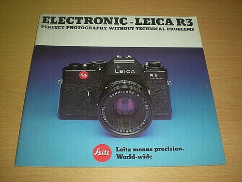 Electronic leica leitz - electronic, r3.