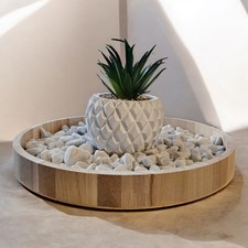 Deko Marmor Kies I Weiß I auf