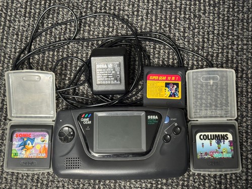 Sega game gear konsole - game,