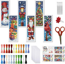 6 Set Weihnachts Kreuzstich