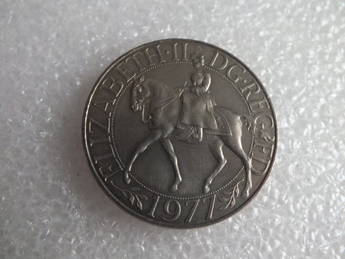 Münze pence 1977 25 - 25,
